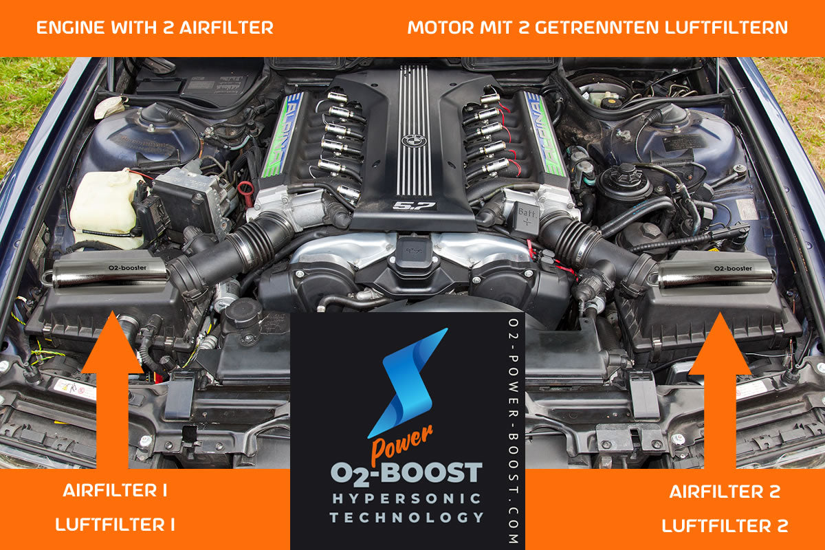O2-Power Boost - Kraftstoff sparen, Drehmoment erhöhen, Abgaswerte verbessern - die Umwelt schützen!